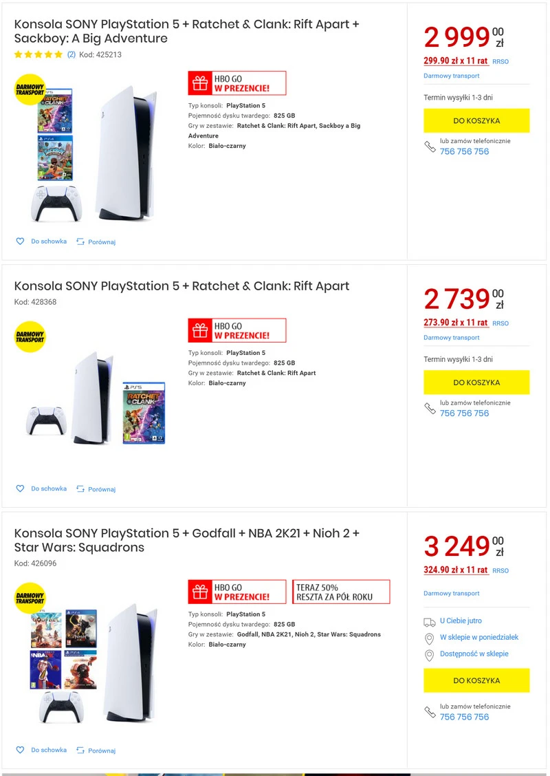 PlayStation 5 w Media Expert