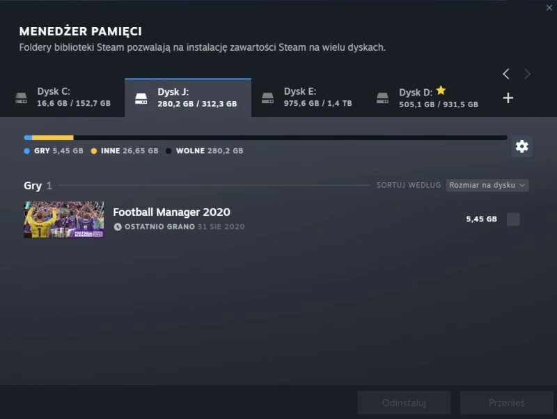 steam nowy interfejs