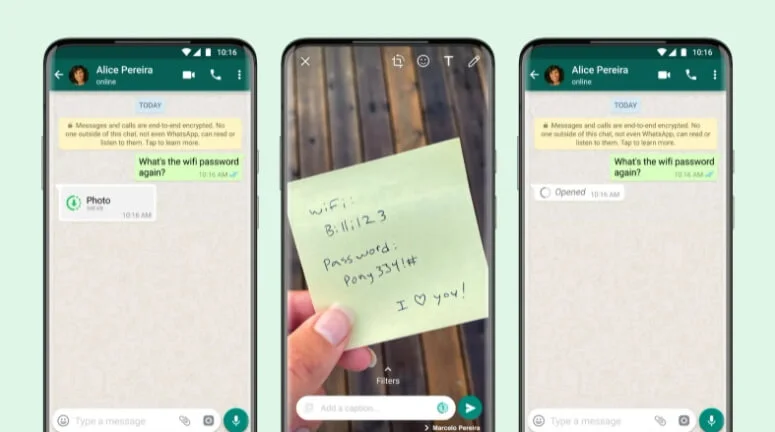 whatsapp znikajace zdjecia 23