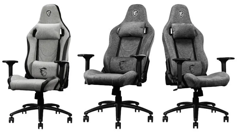 Gamingowe fotele MSI MAG CH130 I FABRIC i REPELTEK