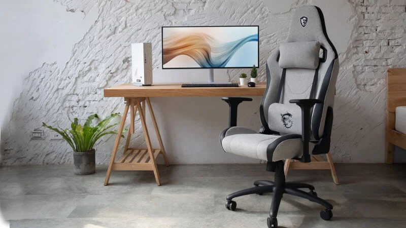 Gamingowe fotele MSI MAG CH130 I FABRIC i REPELTEK