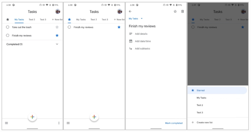 google tasks nowosc 2