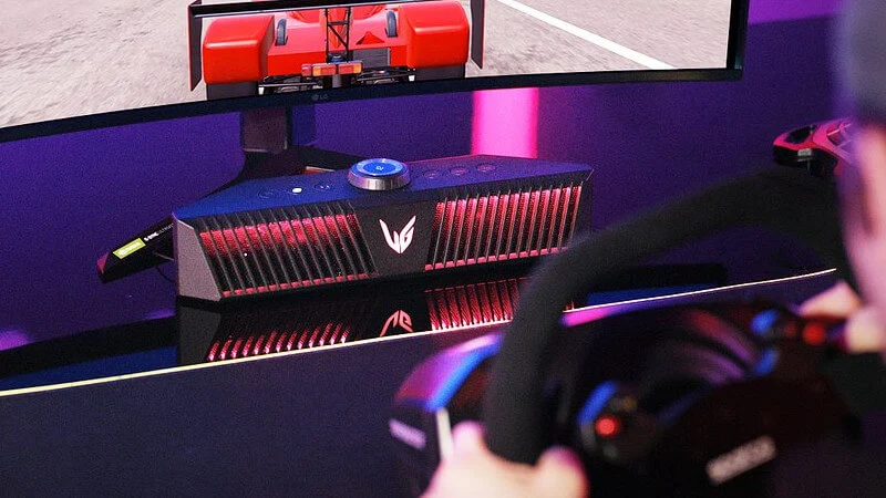 Gamingowy głośnik LG UltraGear GP9 w formie zaawansowanego soundbaru