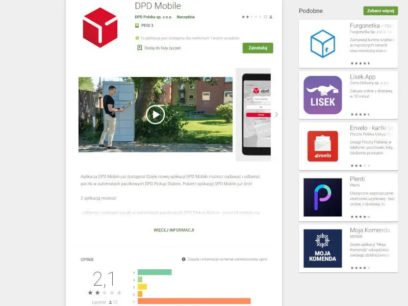 Automaty paczkowe DPD Pickup Station