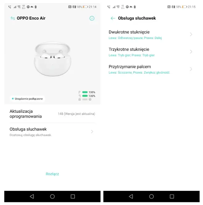 Test słuchawek Oppo Enco Air. AirPodsy w niższej cenie?