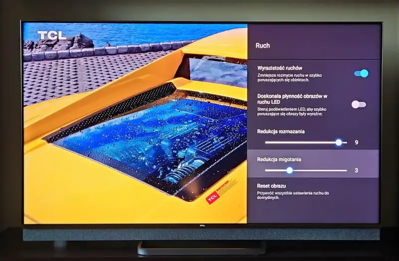 Recenzja 55” Mini LED TCL C825