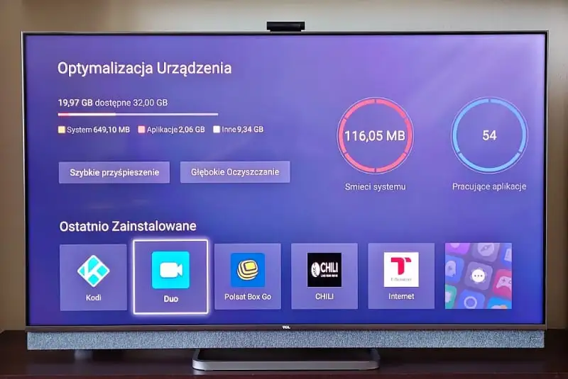 Recenzja 55” Mini LED TCL C825