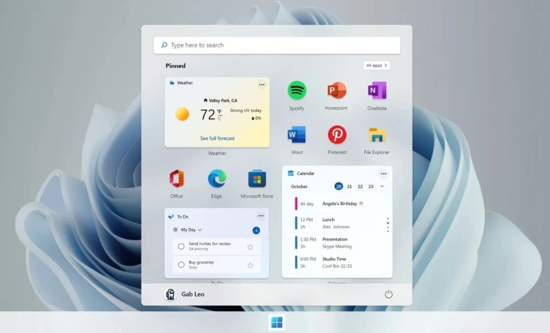 menu start gusion claude