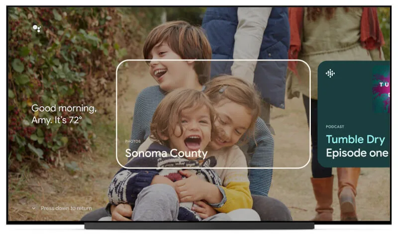 Aktualizacja Google TV