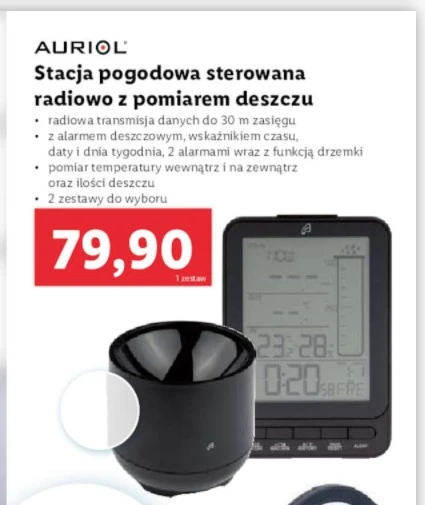 stacja pogodowa auriol