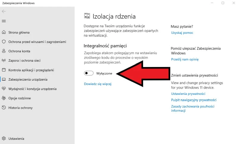 jak wylaczyc vbs windows 11 3