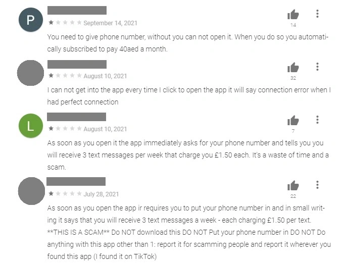 150 aplikacji scam 2