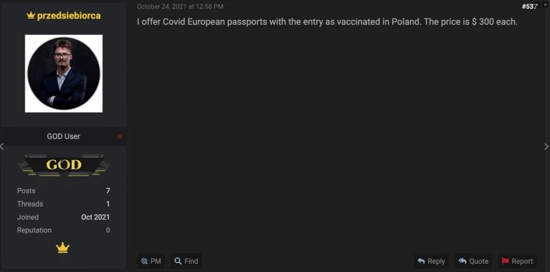 paszport covid oferta