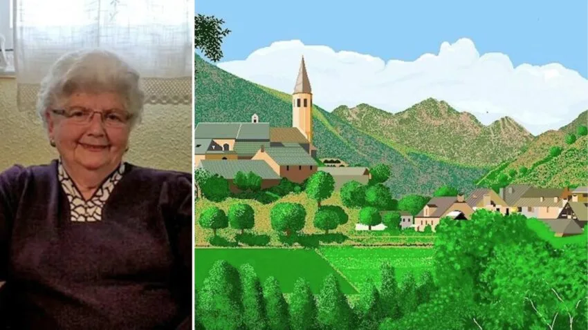 90-latka tworzy piękne obrazy w MS Paint