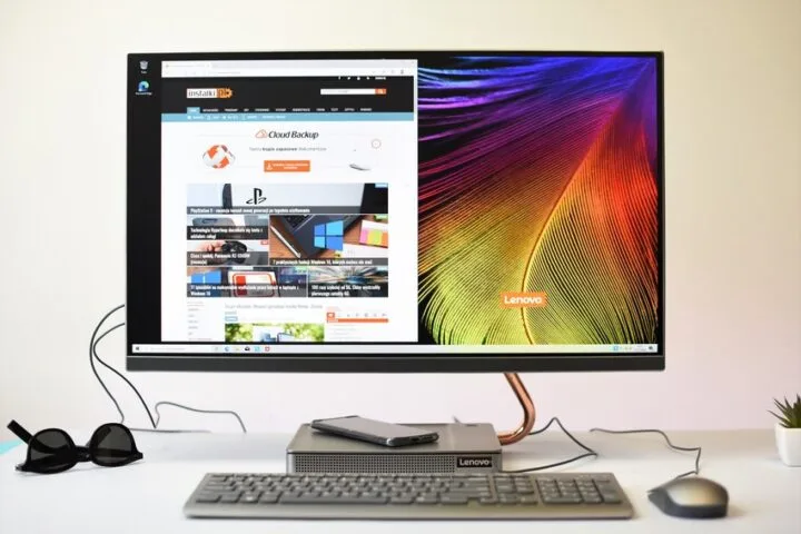 Zapomniałem o laptopie. Lenovo IdeaCentre A540 to komputery stworzone do nauki i pracy zdalnej