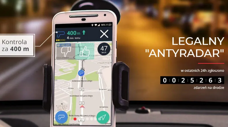 Aplikacja Yanosik wykorzystuje twój smartfon do rzeczy, o których nie masz pojęcia