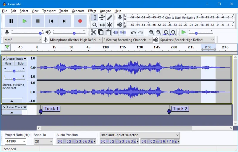 Profesjonalny edytor audio Audacity otrzymał właśnie aktualizację