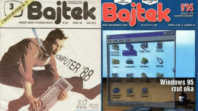 140 numerów kultowego Bajtka trafiło do sieci. Powspominajcie minione lata