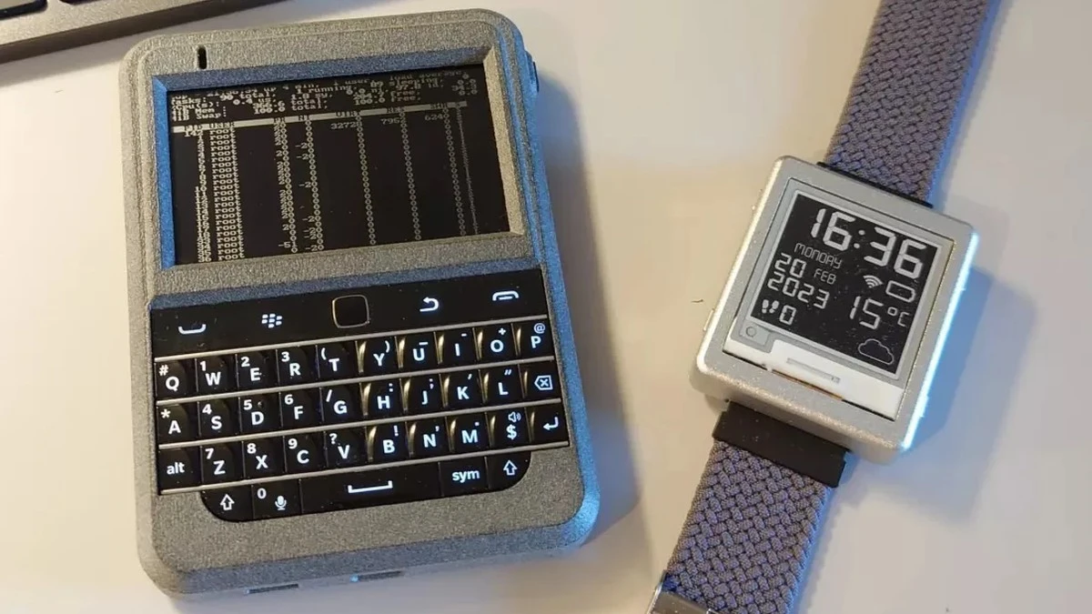 Beepberry to osobliwe połączenie BlackBerry, Raspberry Pi i kalkulatora