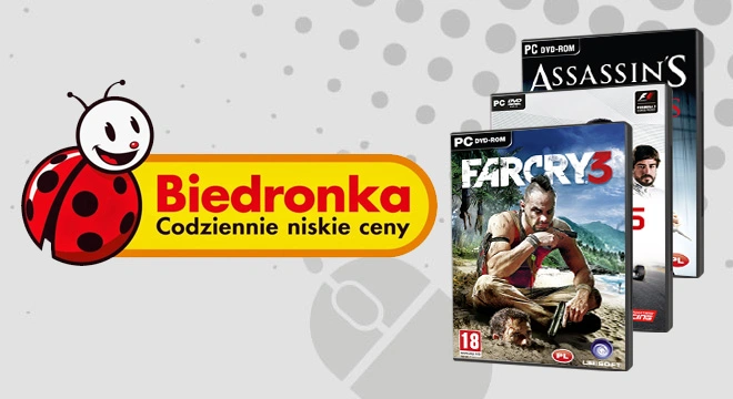 Ruszyła promocja na gry w Biedronce. Znamy pełną listę tytułów