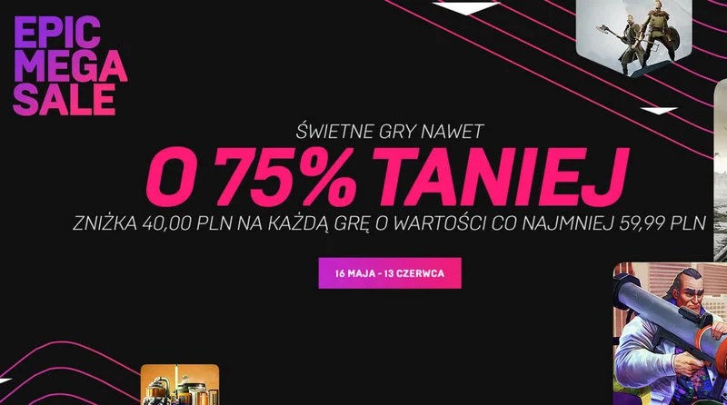 Ruszyła wyprzedaż gier Epic Mega Sale. Wszystkie tytuły dostępne z „epicką” zniżką