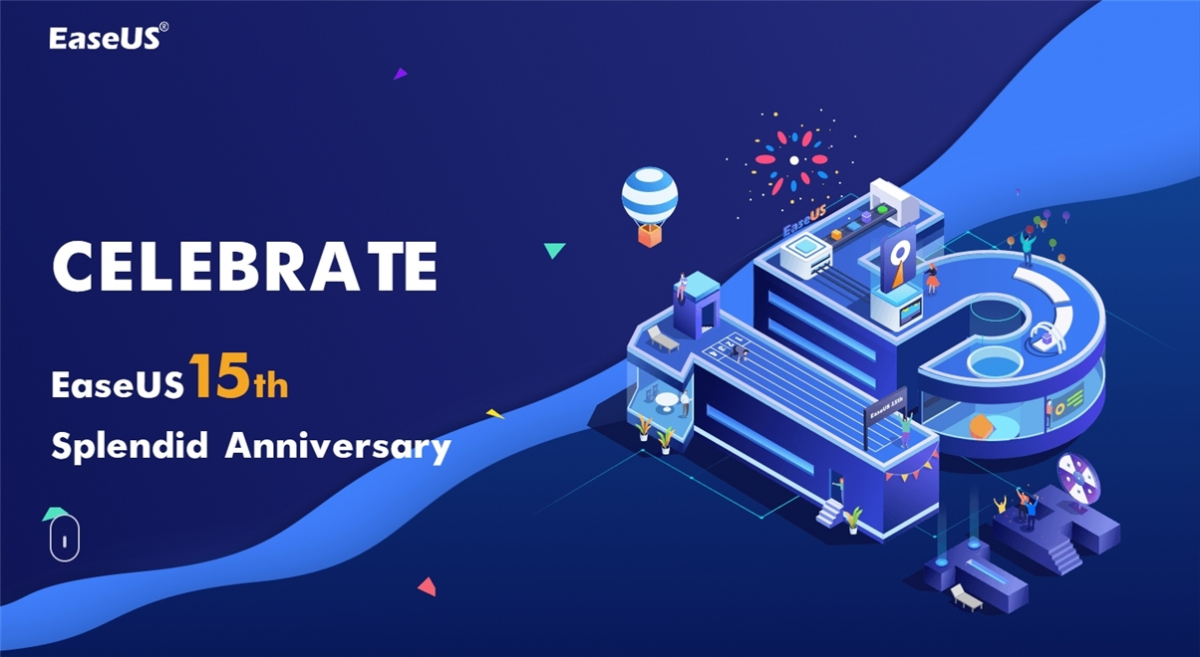 EaseUS z okazji 15-lecia działalności organizuje konkurs. Do zgarnięcia iPad i gotówka