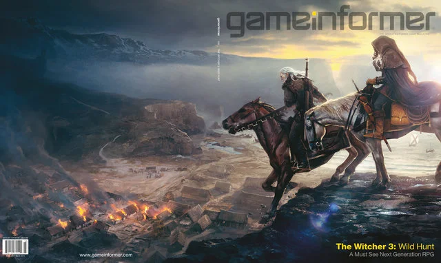 Gameinformer Witcher cover