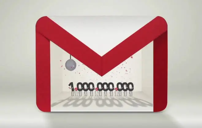 Gmail ma już miliard użytkowników