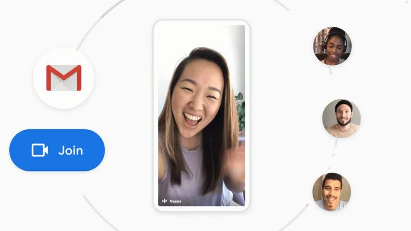 Rozmowy wideo Google Meet dostępne w mobilnym Gmailu