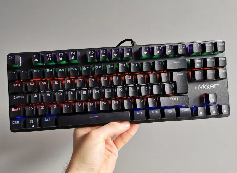 Klawiatura mechaniczna Hykker X Range Pro z Biedronki mnie zaskoczyła (opinia)