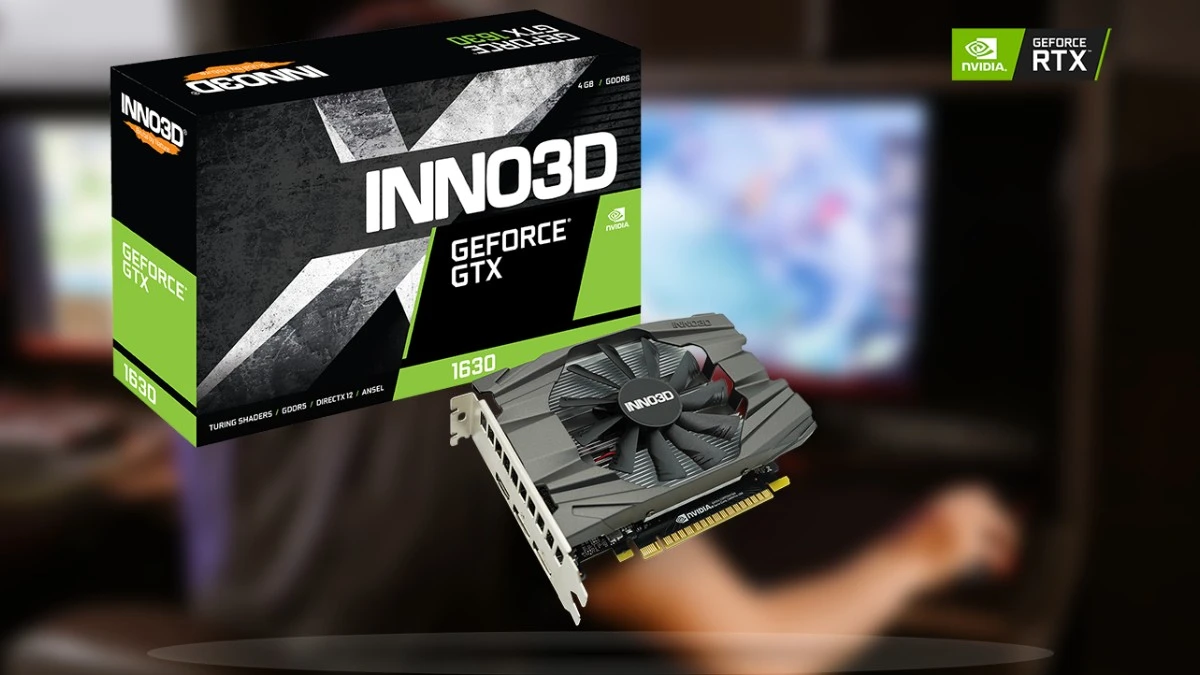 INNO3D GeForce GTX 1630 Compact to tania i naprawdę malutka karta graficzna