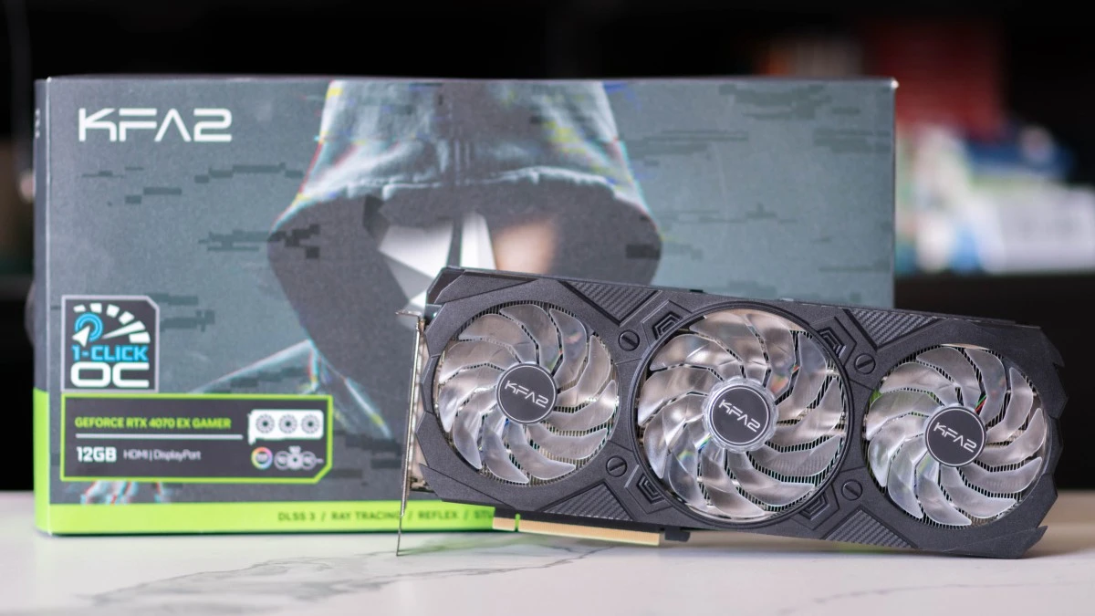 KFA2 GeForce RTX 4070 EX Gamer – recenzja