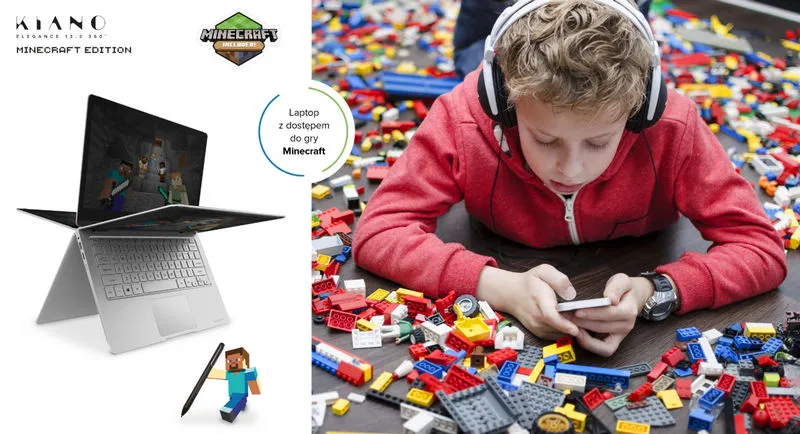 Laptop w zestawie z Minecratfem? Oto propozycja KIANO
