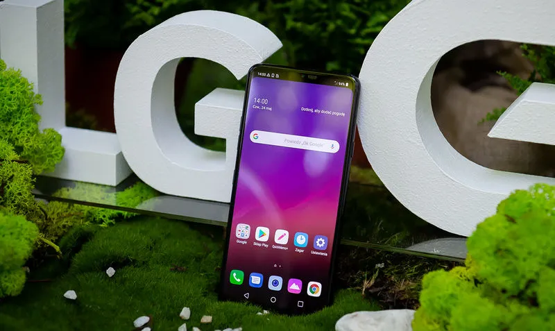 LG potwierdza, że G8 ThinQ będzie wyposażony w przedni aparat 3D do odblokowywania twarzą