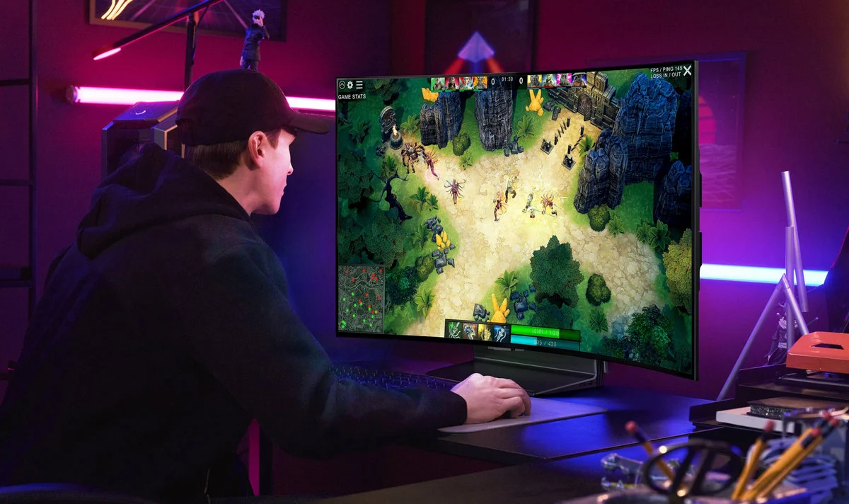 42‑calowy telewizor OLED z wyginanym ekranem. LG zaszalało