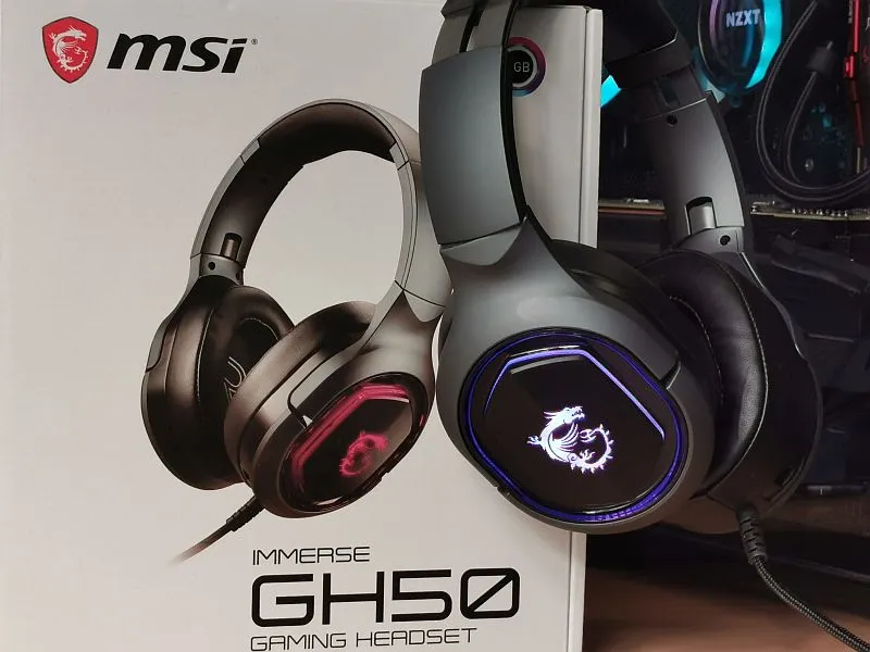Słuchawki dla graczy pełne kontrastów. MSI Immerse GH50 – recenzja