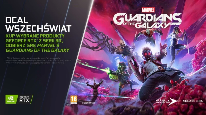 Kup komputer z kartą graficzną NVIDIA GeForce, otrzymasz interesujący prezent