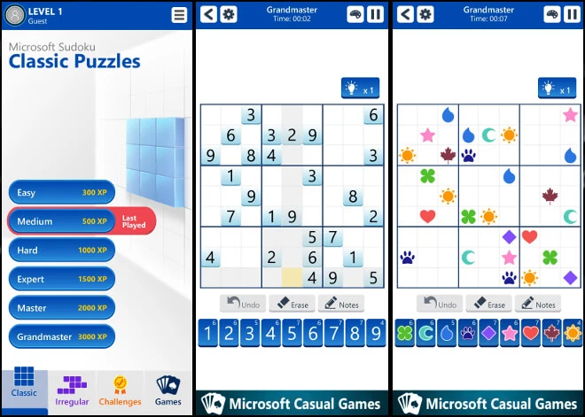Microsoft Sudoku – klasyczna gra w nowoczesnym wydaniu (recenzja gry)