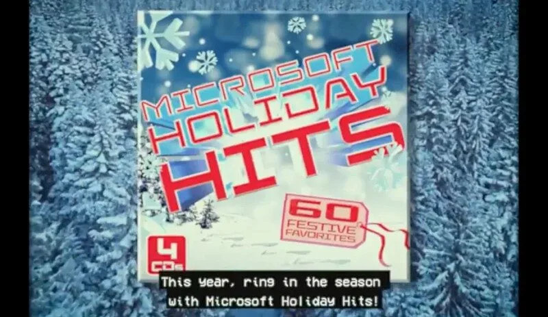 Microsoft promuje swój świąteczny album Holiday Hits. Muzyka wpada w ucho