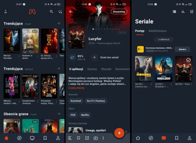 Moviebase – niezbędnik miłośników filmów i seriali (recenzja)