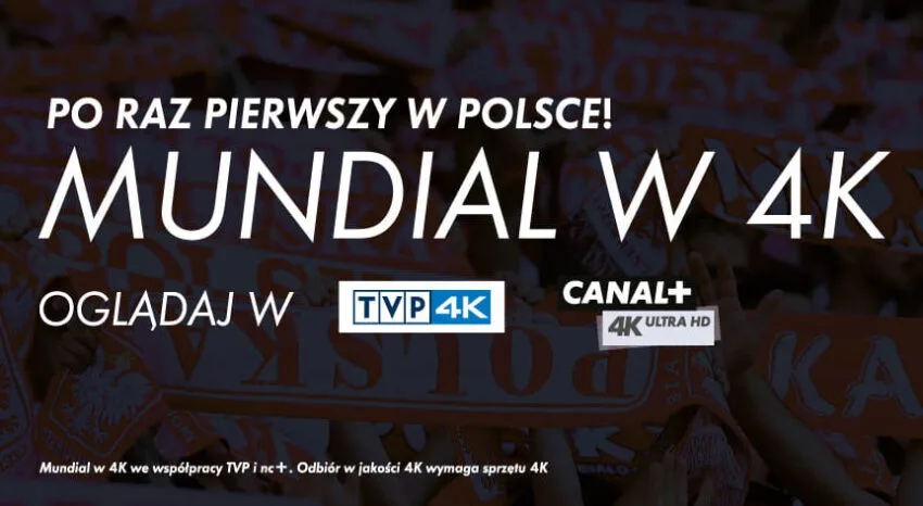 Rusza kanał TVP 4K. Jak oglądać mundial w wysokiej rozdzielczości?