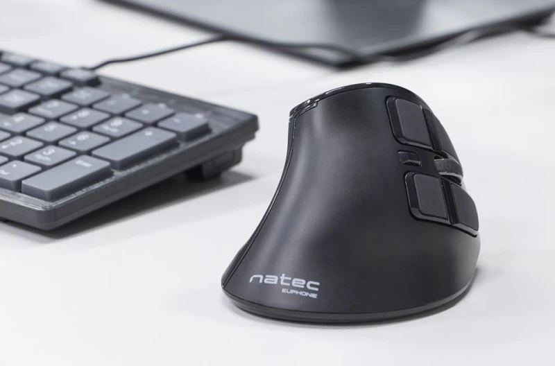 Natec Euphonie to mysz pionowa niczym Logitech MX Vertical, ale… tańsza