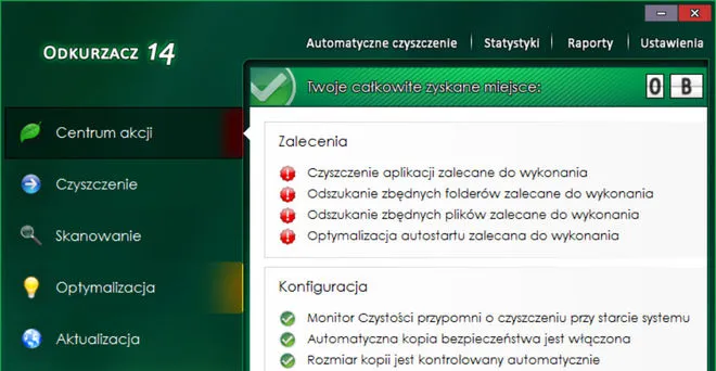 Nowy Odkurzacz 14 z funkcją automatycznego czyszczenia