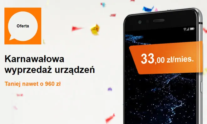 Ruszyła karnawałowa wyprzedaż smartfonów w Orange