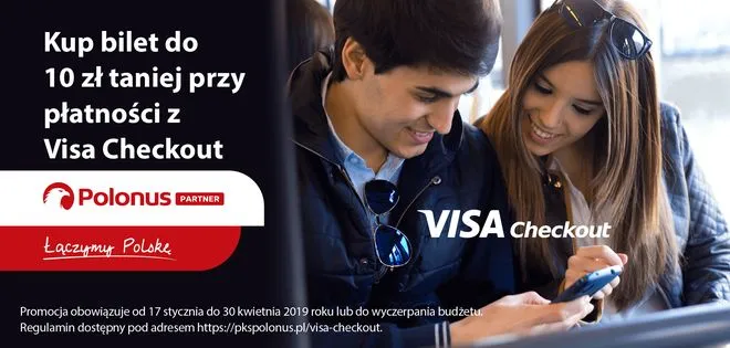 Pojedziesz taniej, płacąc kartą. Wspólna akcja PKS Polonus i Visa