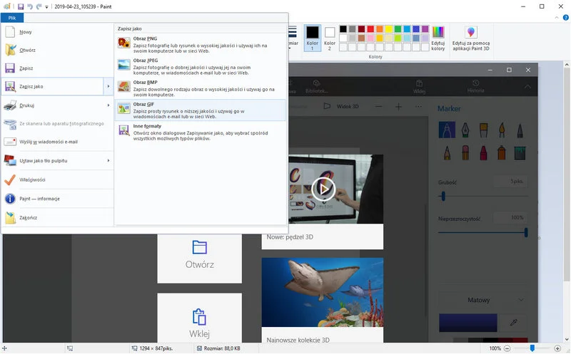 Microsoft nie chce już „zabić” klasycznego Painta w Windows 10