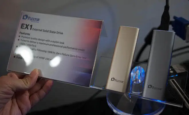 Plextor przedstawił zewnętrzny dysk SSD z portem USB 3.1 Typu-C