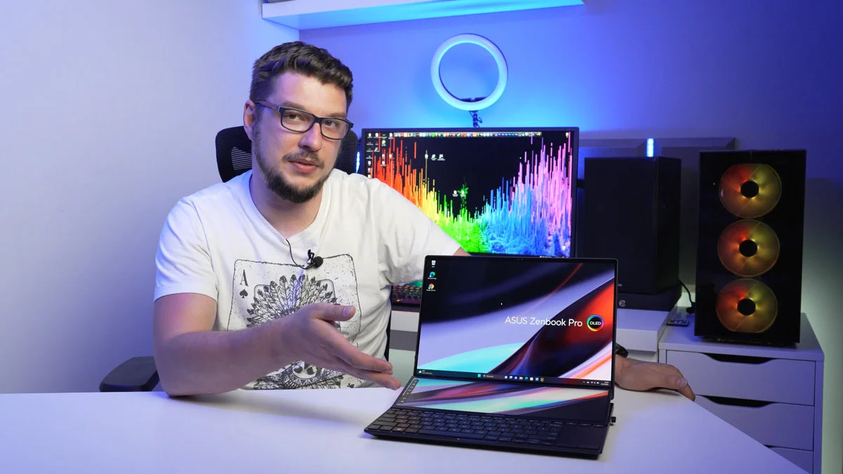 Recenzja laptopa ASUS Zenbook Pro 14 Duo OLED (UX8402)