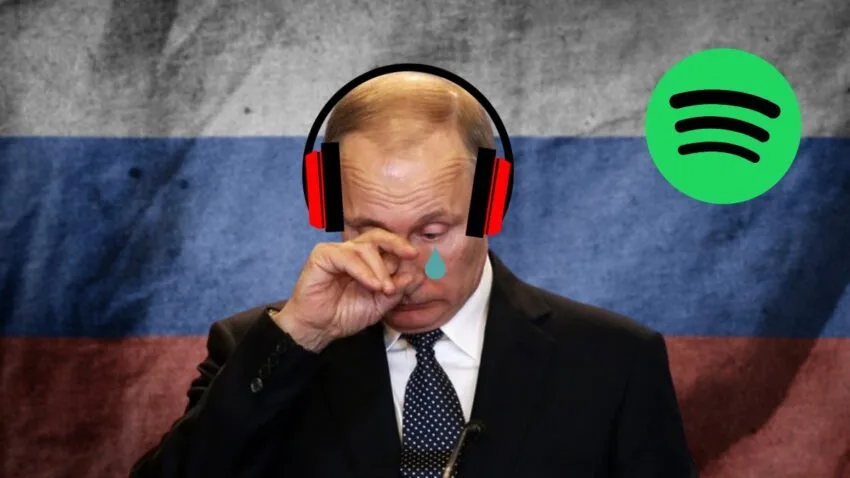 Spotify kończy działalność w Rosji