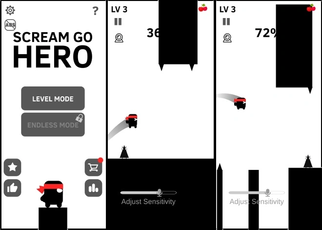Scream Go Hero – sterowanie za pomocą… krzyku (recenzja gry)